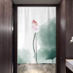 Rèm Cửa Noren Tối Giản Hàn Quốc Chống Nước Ngăn Phòng Trang Trí Nhà Cửa Thẩm Mỹ Cho Phòng Ngủ Nhà Bếp Tủ Quần Áo 1 Tấm