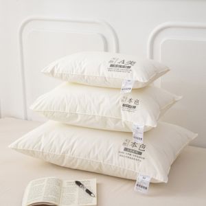 1pc Pure Cotton Face Sleeping Pillow Filling by Polyester Neck Health Care Neck Low Pillows for Adult Kid 40x60cm Drop Shipping