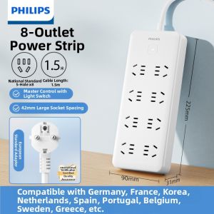 Philips | Universal Adapter Plug and Socket for Europe China Korea Thailand France