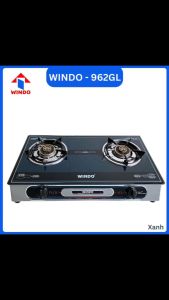 BẾP GAS ĐÔI MẶT KÍNH CAO CẤP WINDO - 962GL- Hàng Chính Hãng