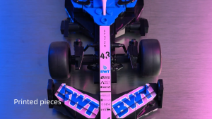CaDA BWT Alpine F1 Team A525 Racing Car Brick DIY 1:24 Scale Vehicles Set C55024W