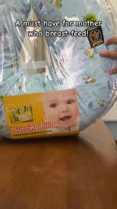 Bumble Bee Nursing Pillow - U-Shape 20cm Thick Cushion - Breastfeeding/Maternity/Pregnancy - FREE Case - 45x55x20cm - Supports Baby, Prop Sitting Position