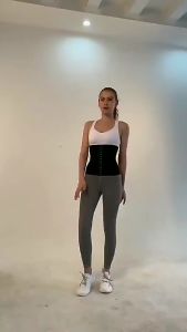 Women's Postpartum Recovery Belt Yoga Body Shaping Support - Silver Ion Coating Sweat Belt S-XXL