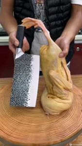 ปังตอญี่ปุ่น E20 32ซม. ดีซูมิ มีดสับกระดูก มีดทำครัว