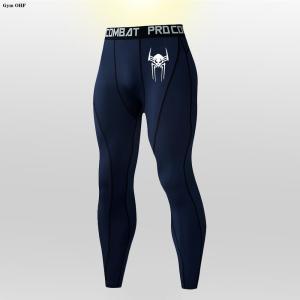 Superhero Compression Pants Mens Cycling Running Elasticity Sweatpants Outdoor Fitness Leggings Trousers Men