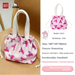 ZGO | Cinnamoroll Collaboration My Melody Bag Portable Lunch Box Tote for Girls