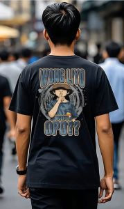 WONG LIYO NGERTI OPO?? Kaos Pria Wanita Dewasa Lengan Pendek Reguler Fit Kaos Kata