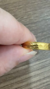 Poh Heng Jewellery 24K Shine Allure Band in Yellow Gold[Price By Weight]