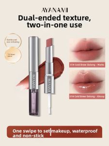 AYANAMI | Water-Resistant Long-Lasting Moisturizing Dual-Tip Lip Gloss