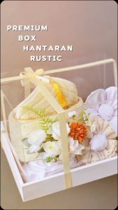Kotak Seserahan Kayu Ukuran L 30x40cm Hantaran Pernikahan