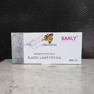 Kap Lampu Jalan Sanly SY-PJUE27 Plastik Waterproof / Outdoor Bulb Housing E27 Original