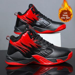 Giày Sneaker Nam Cao Cổ Chống Thấm Nước Lót Nỉ