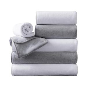 ZhenXi | Custom Logo Embroidery Fast Drying Towel White