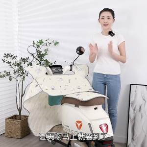 Đệm Chắn Gió Xe Điện Mỏng Nhẹ Mùa Hè Thoáng Khí Chống Nắng Chống Mưa Chống Tia Cực Tím Đệm Ghế Xe Điện Mở Rộng Hai Bên Sườn