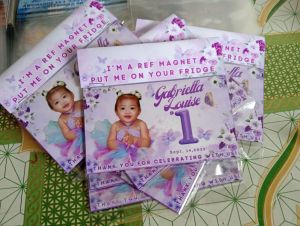 Customized/Personalized Ref Magnet Souvenirs (Atm Bigger Size)for all types of occasionsevent etc FREE LAYOUT