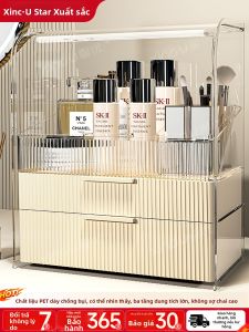 XINGYOU | Dustproof Large Capacity Desktop Cosmetics Storage Rack