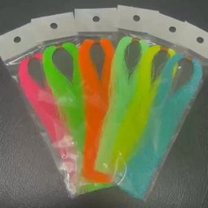 Bulu Mutiara Menyala Glow in the Dark Fosfor Untuk Assist Hook Sabiki Rintak Memancing