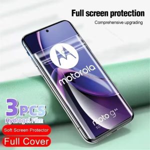 3Pcs Hydrogel Film For Motorola G84 G34 G45 G75 G55 G71 5G G14 G04 G50 G05 4G Screen Protector
