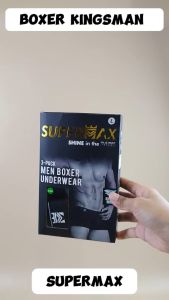 Celana Boxer Kingsman Supermax Extracool Isi 3 Pcs