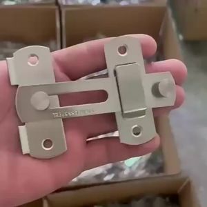 High Quality Stainless Steel Door Latch Anti-Theft Door Latch Buckle Wardrobe Barn Door Window Hardware Lock Accessories