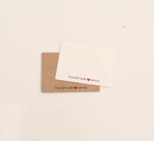100Pcs Jewelry Package Bagsincluding 50bags and 50cards jewelry display clear bagsbraceletsearringscraft packaging sets