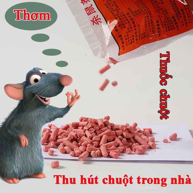 Thuốc diệt chuột, mồi dụ chuột, diệt chuột cực mạnh, diệt chuột sinh học, diệt chuột tận gốc, mùi thơm thu hút chuột, ăn vào là tử vong ngay