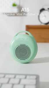 ACOME A15 SPEAKER MINI TWS BLUETOOTH 5.3 ULTRA BASS WITH RGB PORTABLE ORIGINAL - GARANSI 1 TAHUN