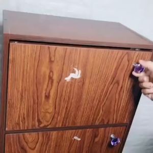 Bộ 2 bản lề tủ 45 độ bằng thép mạ niken chống gỉ dùng chỏ tủ bếp tủ giày