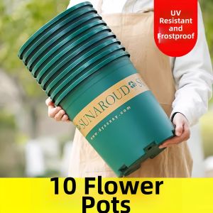 World View | Garden Durable Plastic Flower Pot