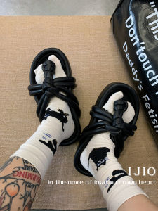 Ijio Pure ผ้าฝ้าย ถุงเท้าคู่ถัก ฤดูร้อน ระบายอากาศได้ดี ถุงเท้าบ้านแยกนิ้วเท้าผสมสีสําหรับผู้ชายและผู้หญิง