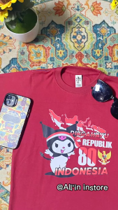 kaos baju anak 17 agustus indonesia merdeka 1-10thn