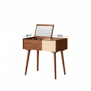WEISHA | Solid Wood Bedroom Storage Makeup Desk