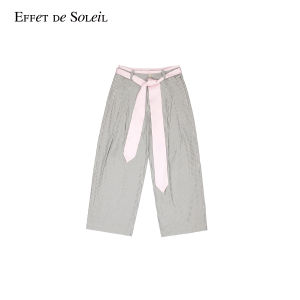 Stripe Loose Wide Leg Womens Trousers Spring