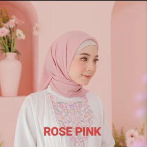 Disc 50% ///Hijab Segi Empat  Bella Square Terbaru Jahit Tepi Rapi 60 Variasi Warna Busana Muslim Lembut Nyaman Instan