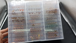 Nail Tips Display Book Nail Art Showing Shelf Gel Polish False Nails Manicure Collector Box False Tips Display 甲片穿戴甲收纳盒