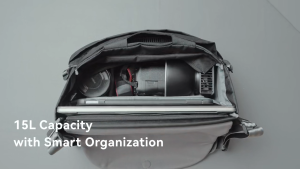 Ulanzi TE88 15L Shoulder Strap Crossbody Sling Travel Bag for Camera Smartphone Tablet Laptop