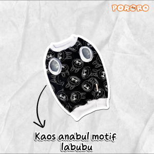PORORO - Baju Kucing Pororo Labubu BW 001