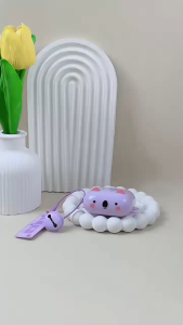 K1 TWS Bluetooth Wireless Suara Jernih Bass Kuat Mic Earphone Lucu Nyaman Dipakai Musik dan Gaming