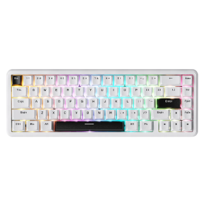 ATTACK SHARK | Attack Shark X65 HE RGB Wired Gaming Keyboard with PBT Keycaps 8000Hz Magnetic Switch 0.01mm Rapid Trigger Esports Focus