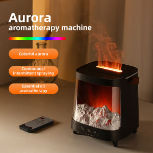 Aurora Aromatherapy Machine 200ml Diffuser with Colorful Lamp USB Ultrasonic Aromatherapy Air Humidifier Fragrance Diffu