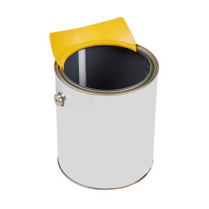 1/5 Pcs Paint Can Spout Fits All Pint Quart & Gallon Painting Cans All In One Pouring Accessory Paint Brush Holder & Wiper