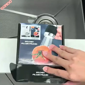 Universal Kitchen Faucet Filter 360° Flexible Water Tap Splash-proof 3 Spray Modes ABS Connector For Sink Bathroom Home Use
