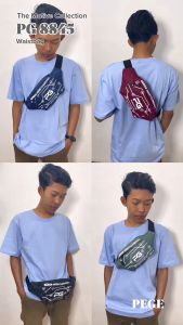 Tas Pinggang Waistbag Slempang Pria Motif Sablon Distro Westbag Kasual Keren Tas Bahu - PG - 8845