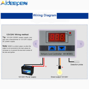 omar aideepen มัลติฟังก์ชั่ควบคุมอุณหภูมิดิจิตอล โวลต์สวิทช์ควบคุมเทอร์โม, AC110/220, สวิทช์ควบคุมเทอร์โม