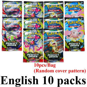 Bandai | English Pokemon 40-360PCS Card MEGA EVOLUTION Phantasmal Flames English Booster Battle Card Trading Game Card Kids Gift Toy