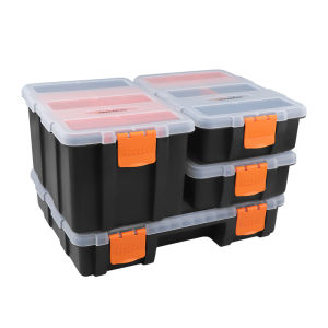 GREENER | Partitioned Storage Box for Parts Screw Drill Bit Organization