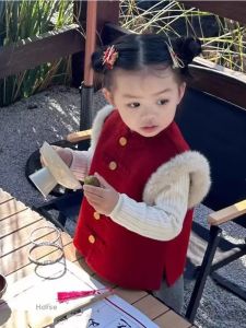 New Chinese Style Childrens Vest