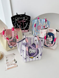 Túi Xách Đeo Tay Dệt Kim Hoa Phong Cách Hàn Quốc Mùa Xuân Hè Đa Năng Cho Du Lịch Đi Làm Đi Chơi Túi Xách Có Thể Gấp Lại