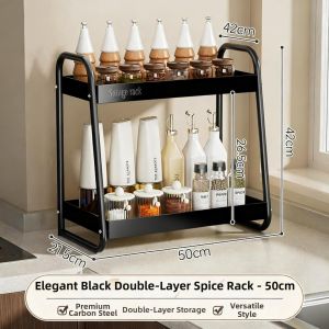 YIXUAN | Multi-functional Double-layer Spice Organizer