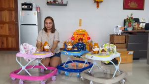 Np Toys รถหัดเดินเด็ก ถาดดนตรีถอดได้ No.5028